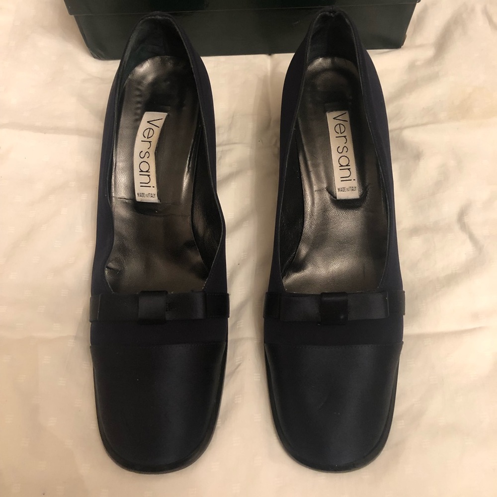 Vintage Versani block heels